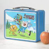 アドベンチャータイム |フィンのバックパックアドベンチャーギア メタルランチボックス (インサイチュ)