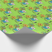 アドベンチャータイム |フィンのバックパックアドベンチャーギア ラッピングペーパー (角)