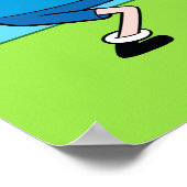 アドベンチャータイム |フィン&ジェイク拳バンプ ポスター (角)