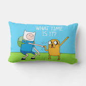 アドベンチャータイム |フィン&ジェイク拳バンプ ランバークッション (裏面)