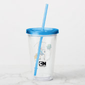 アドベンチャータイム |フィン&ジェイク(BMO遊付き) アクリルタンブラー (裏面)