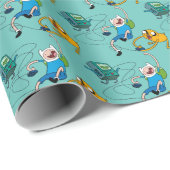 アドベンチャータイム |フィン&ジェイク(BMO遊付き) ラッピングペーパー (ロールコーナー)