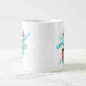 アドベンチャータイム |レモングラブは「受け入れられません」 ジャンボコーヒーマグカップ (正面)