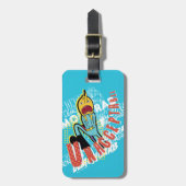 アドベンチャータイム |レモングラブは「受け入れられません」 ラゲッジタグ (正面縦)