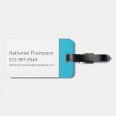 アドベンチャータイム |レモングラブは「受け入れられません」 ラゲッジタグ (裏面横)