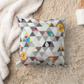 アドベンチャータイム |三角形キャラクターパターン クッション (ブランケット)