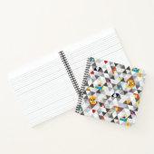 アドベンチャータイム |三角形キャラクターパターン ノートブック (内部)