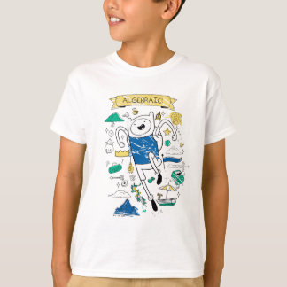 アドベンチャータイム | "代数的"スケッチ Tシャツ