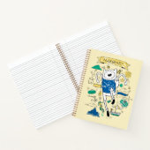 アドベンチャータイム | "代数的"フィンスケッチ ノートブック (内部)