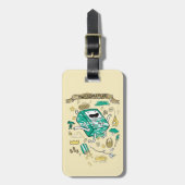 アドベンチャータイム | "Awesomatude" BMOスケッチ ラゲッジタグ (正面縦)