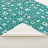 アドベンチャータイム | BMOパターン シェルパブランケット (3/4)