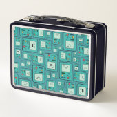 アドベンチャータイム | BMOパターン メタルランチボックス (裏面)