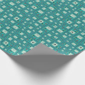 アドベンチャータイム | BMOパターン ラッピングペーパー (角)