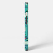アドベンチャータイム | BMOパターン iPhoneケース (左側面)