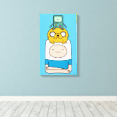 アドベンチャータイム | BMO、Jake、およびFinn キャンバスプリント (インサイチュ (ウッドフロア))