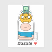 アドベンチャータイム | BMO、Jake、Finn シール (シート)