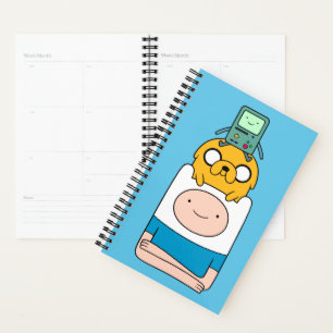 アドベンチャータイム BMO、Jake、Finn プランナー手帳
