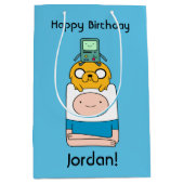 アドベンチャータイム | BMO、Jake、Finn ミディアムペーパーバッグ (正面)