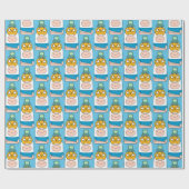 アドベンチャータイム | BMO、Jake、Finn ラッピングペーパー (フラット)