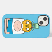 アドベンチャータイム | BMO、Jake、Finn iPhoneケース (裏面横)