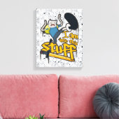 アドベンチャータイム | Finn "この物" キャンバスプリント (インサイチュ (リビング))