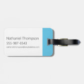 アドベンチャータイム | Jake Floating With Fin ラゲッジタグ (裏面横)