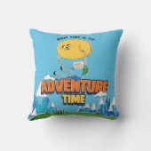アドベンチャータイム | Jake Floating With Finn クッション (裏面)