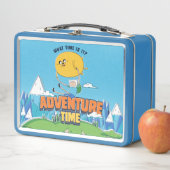 アドベンチャータイム | Jake Floating With Finn メタルランチボックス (インサイチュ)