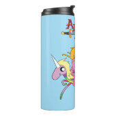 アドベンチャータイム | Lady, Bubblegum, Finn, & Jake タンブラー (回転左)