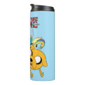 アドベンチャータイム | Lady, Bubblegum, Finn, & Jake タンブラー (回転右)