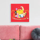 アドベンチャータイム | Large Jakeグループのグラフィック キャンバスプリント (インサイチュ (リビング))