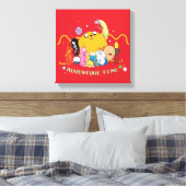 アドベンチャータイム | Large Jakeグループのグラフィック キャンバスプリント (インサイチュ (寝室))