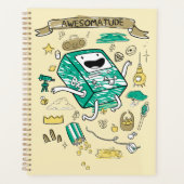 アドベンチャータイム | "Wesomatude" BMOスケッチ プランナー手帳 (正面)