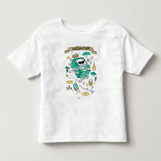 アドベンチャータイム | "Wesomatude" BMOスケッチTシャツ トドラーTシャツ