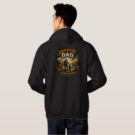 アドベンチャーダッドTシャツ - ビンテージアウトドアキャンプ パーカ