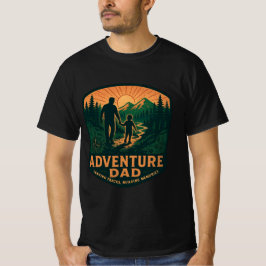 アドベンチャーダッドTシャツ – ビンテージ アウトドア ハイキング Tシャツ