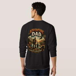 アドベンチャーダッドTシャツ - ヴィンテージアウトドアキャンプ スウェットシャツ