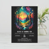 アドベンチャーティンバーランドお洒落誕生日 招待状 (スタンド正面)