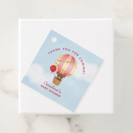 アドベンチャーテーマベビーシャワーガールサンキュー フェイバータグ (インサイチュ)