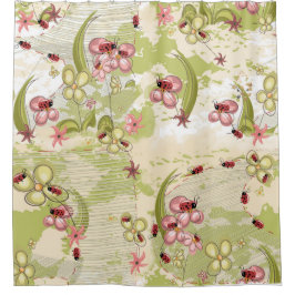 アドベンチャーディティシレディバード シャワーカーテン