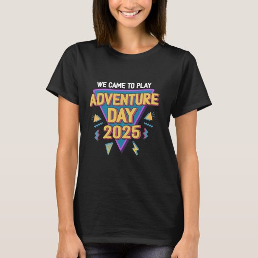 アドベンチャーデイ2025バージョン2 Tシャツ (正面)