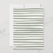 アドベンチャーデザートキャニオン国立公園ベビーシャワー 招待状 (裏面)