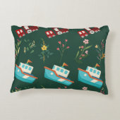 アドベンチャーデュオキッズボートとトラック アクセントクッション (裏面)