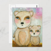 アドベンチャーデーお洒落ウッドランドがアートを演出 ポストカード (正面/裏面)