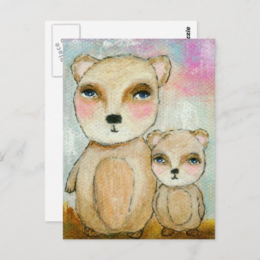 アドベンチャーデーお洒落ウッドランドがアートを演出 ポストカード (正面/裏面)