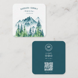 アドベンチャートラベルガイドマウンテン スクエア名刺