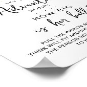 アドベンチャートラベルマップベビーシャワーゲーム ポスター (角)