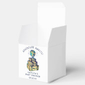 アドベンチャートラベルモダングローブベビーシャワー フェイバーボックス (オープン)