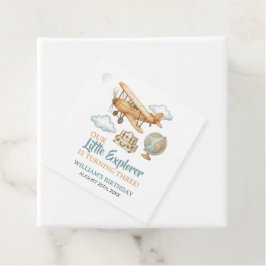 アドベンチャートラベルリトルエクスプローラー誕生日 フェイバータグ