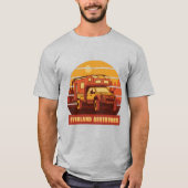 アドベンチャートラベル引用文 Tシャツ (正面)